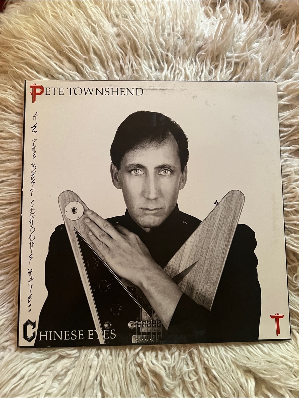 Pete Townshend "Chinese Eyes" Vinyl Album - origina 1982